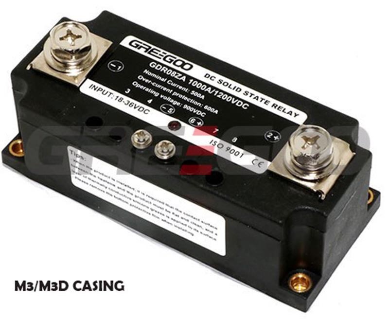 Charging and discharging DC Solid State Relays