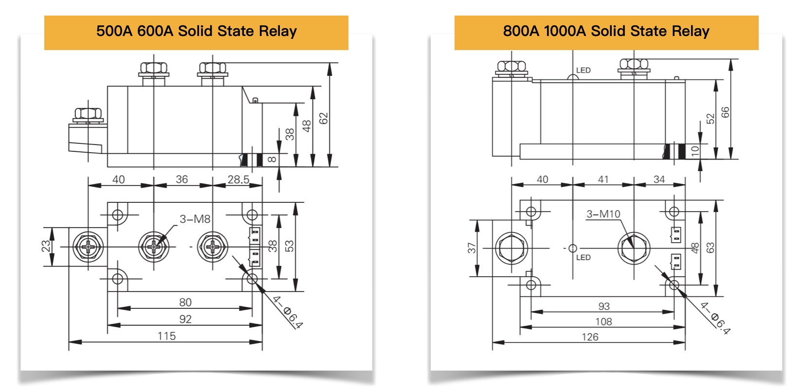 high current solid state relay