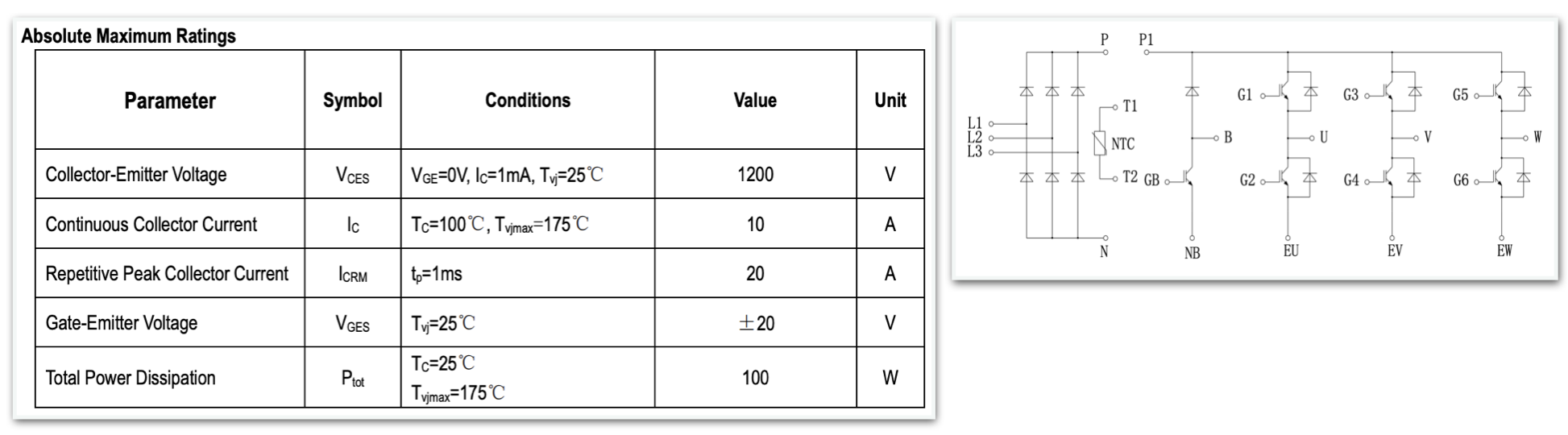 G10P12P2 IGBT Module