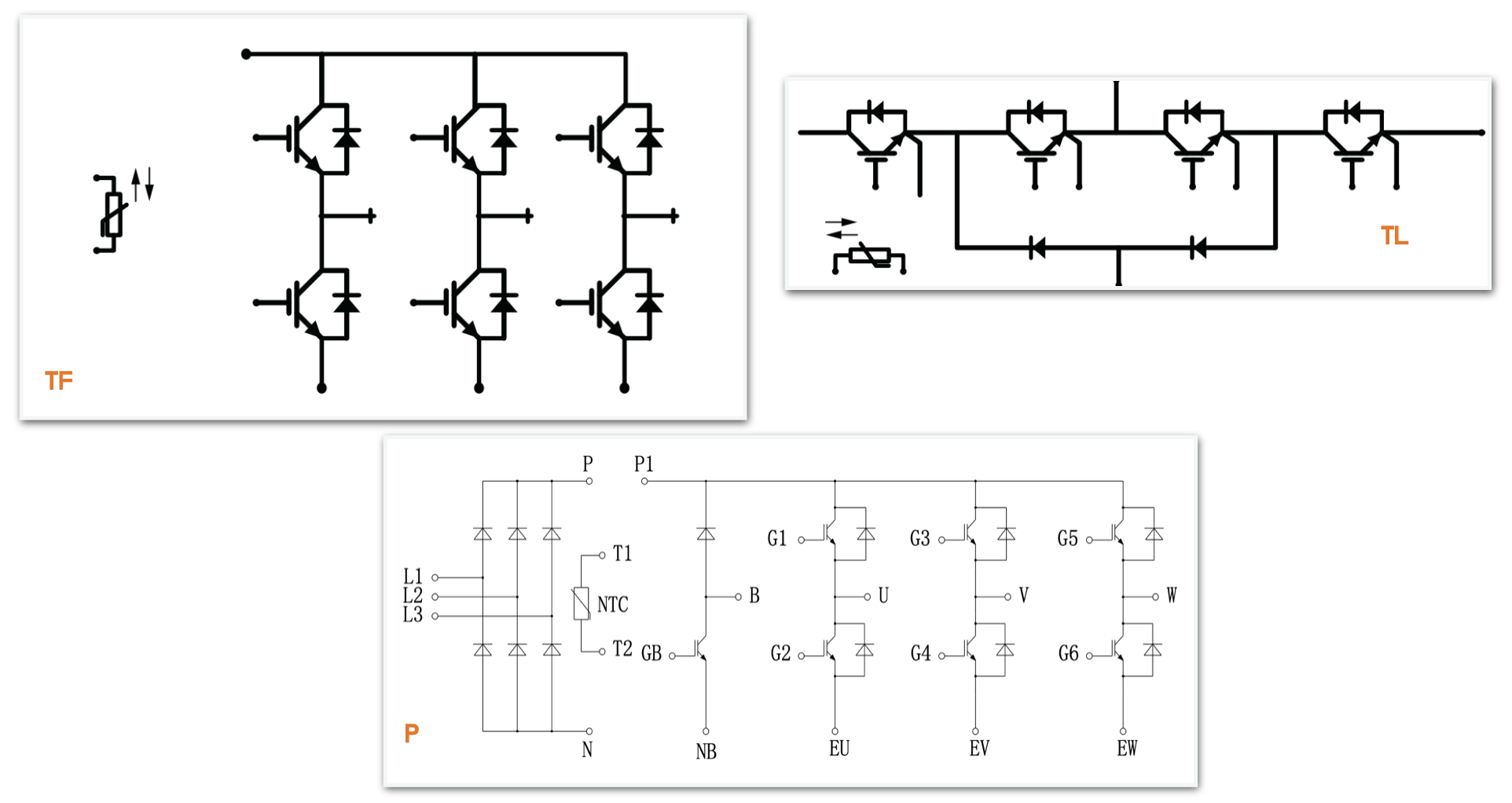 diagram igbt module P3 series