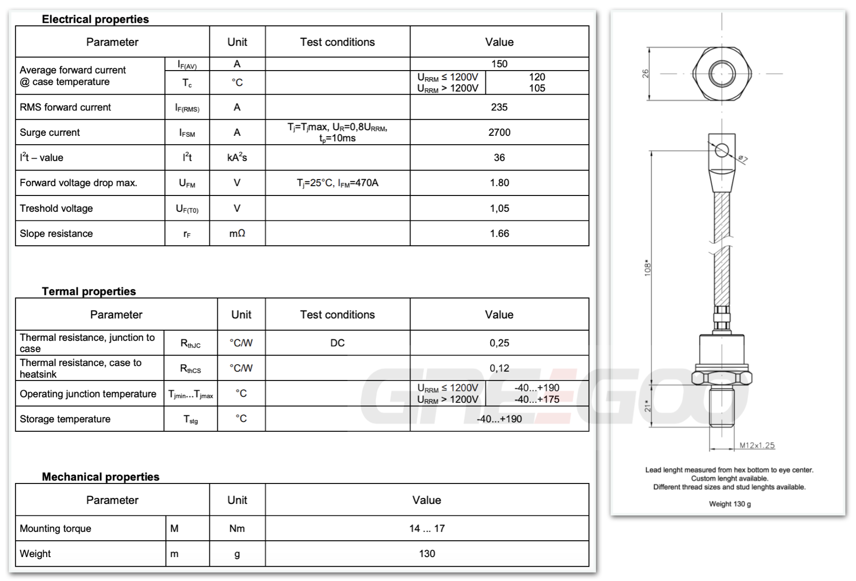 D52-150 diode