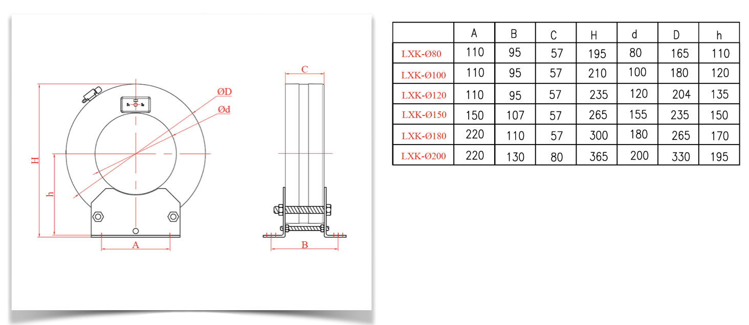 LXK current transformer