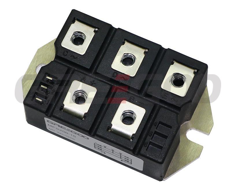 Three phase half controlled diode bridge module 200A