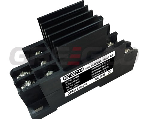 3A to 15A SSR din rail mount 1/2/3 channel output ssr relays