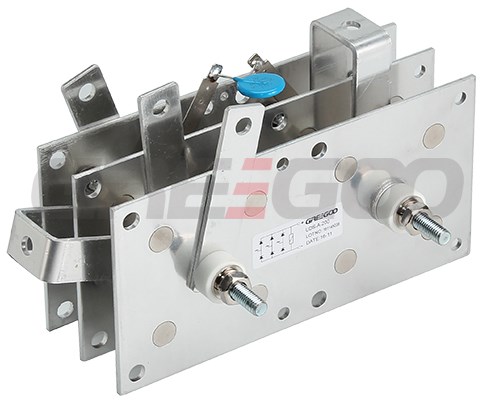 Three phase press fit diodes