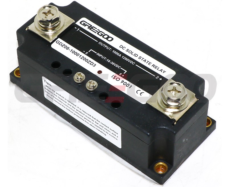 120A to 2000A 100V to 1200V DC Solid State Relays SSR