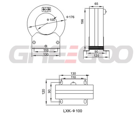 LXK-Φ80~Φ240 Zero Sequence Current Transformer 