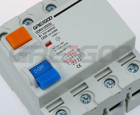 Residual Current Circuit Breakers up to 125A