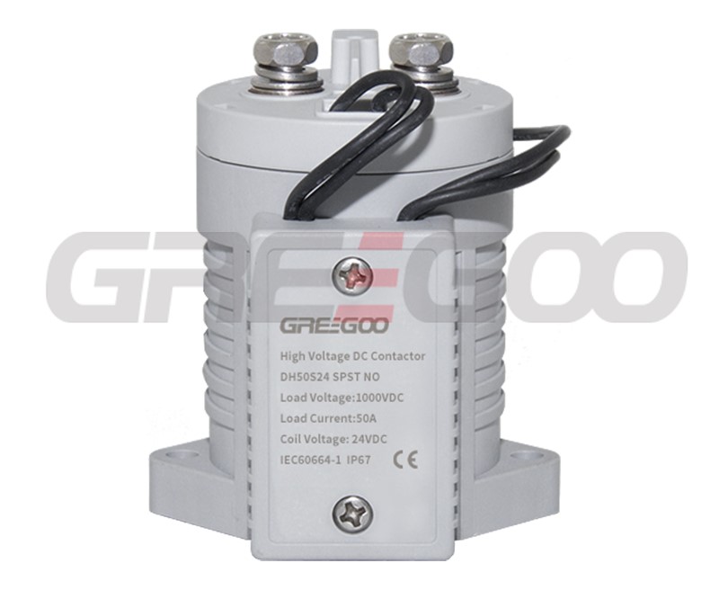 high voltage dc contactor 50A spst 1000vdc