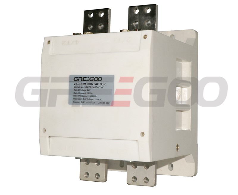 1600a 2kv 2 pole vacuum contactor