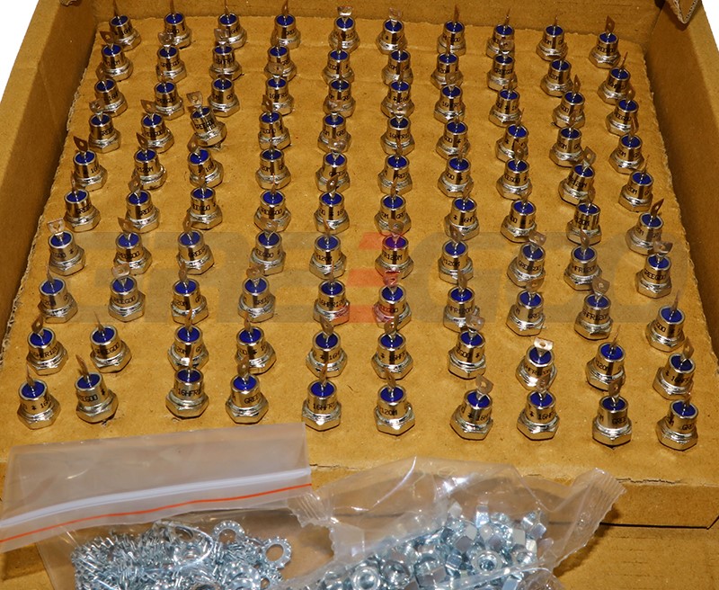16HFR120M-Stud Diodes Packing