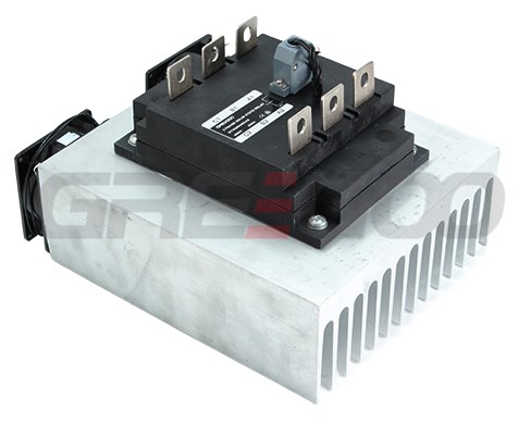 3 phase 500A 480V solid state relay integrated design for high power solution
