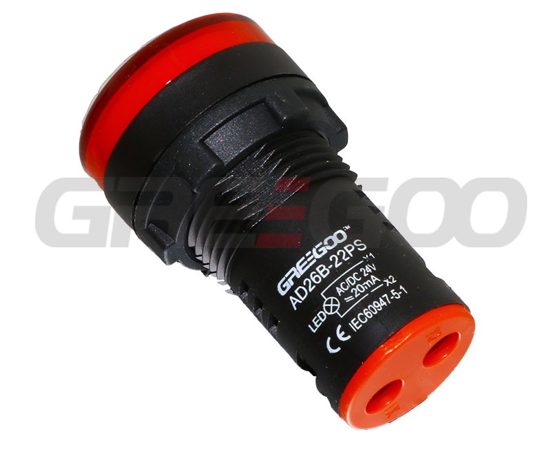 AD26B/C series pilot lights 6mm, 8mm, 10mm, 12mm, 14mm, 16mm, 22/25mm diameter