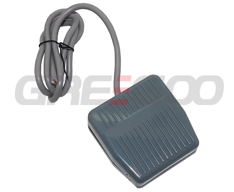 Front end push foot switch miniature type