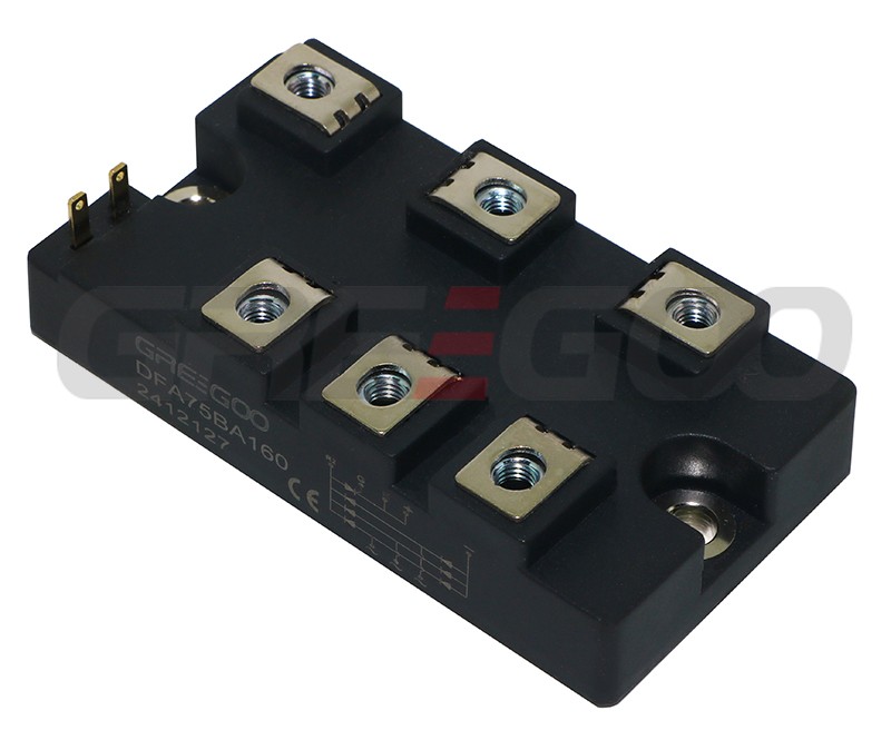 DFA75BA80 DFA75BA160 three phase diode+thyristor 
