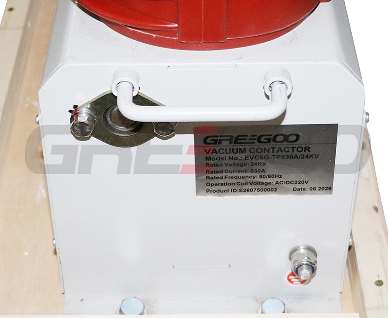 EVC8G-TP630A-24KV Vacuum Contactor label