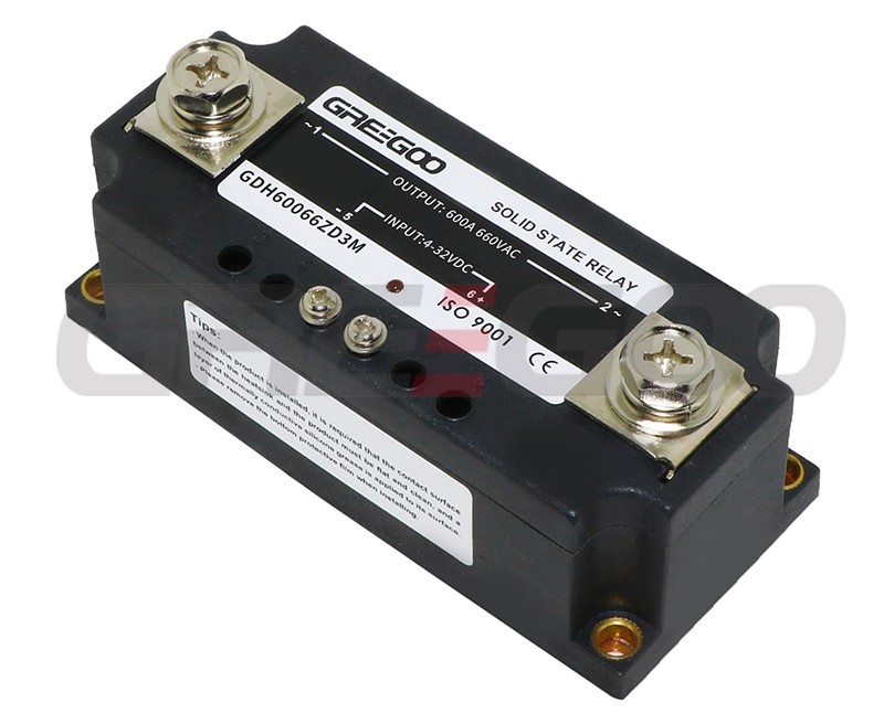 600A 660VAC 4-32VDC SINGLE PHASE SOLID STATE RELAY