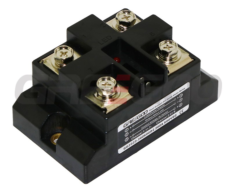 GDZ022-200600D2 Dual output DC solid state relay