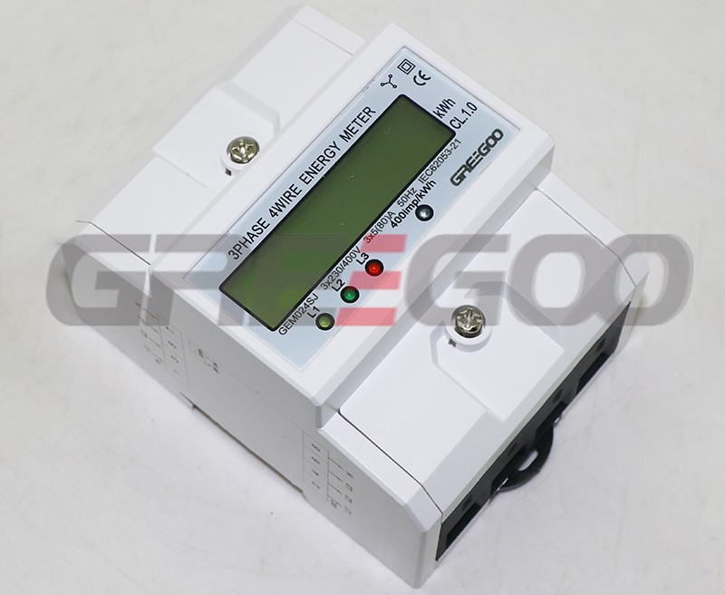 3 phase 4 wire kwh meter