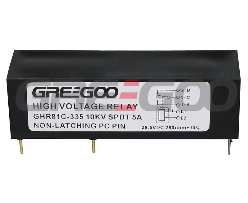 GHR81C-335-10KV PCB mount high voltage relay