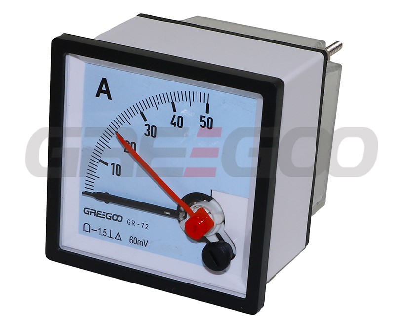 GR-72 DC 50A 60mv Analog Panel Meters