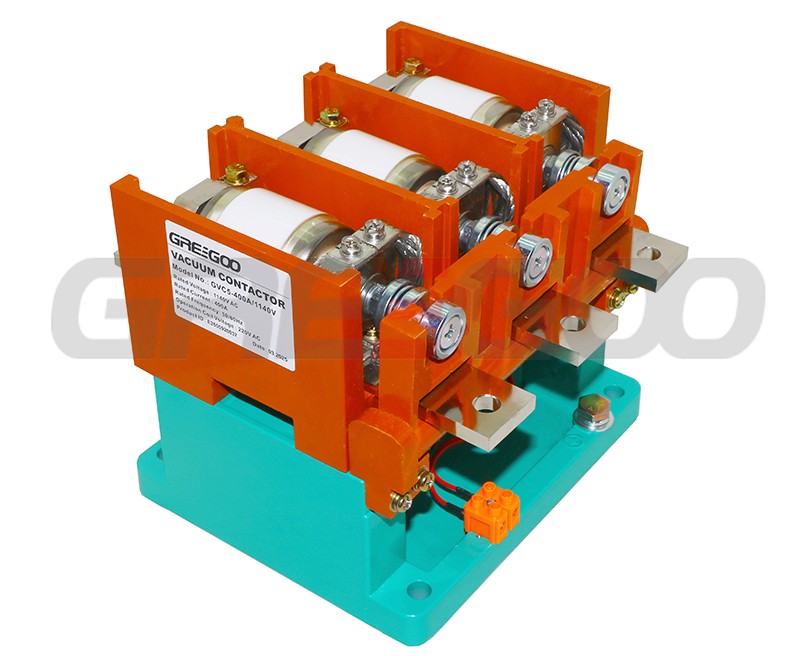 3 pole 400A 1140V vacuum contactor, high performance open frame
