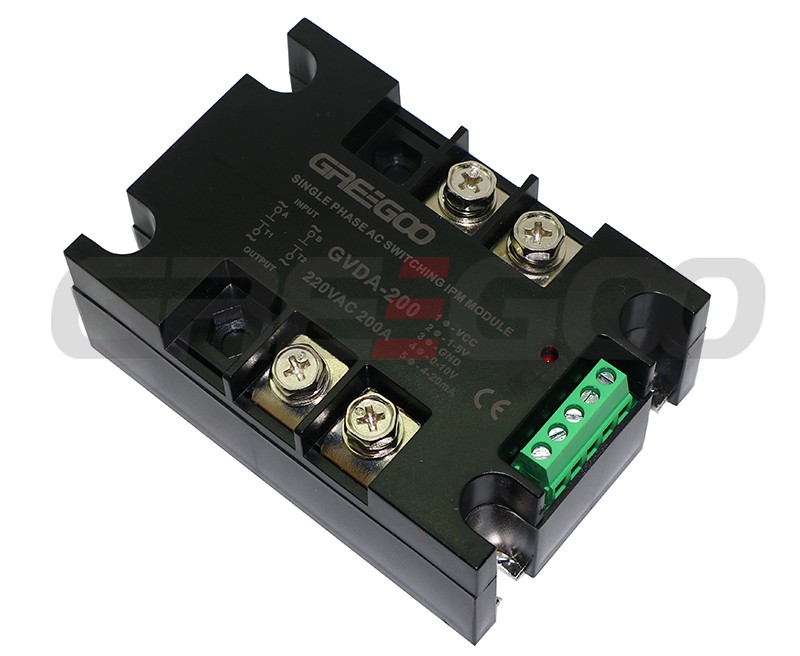 single phase scr regulator 2 input 2 output analog control