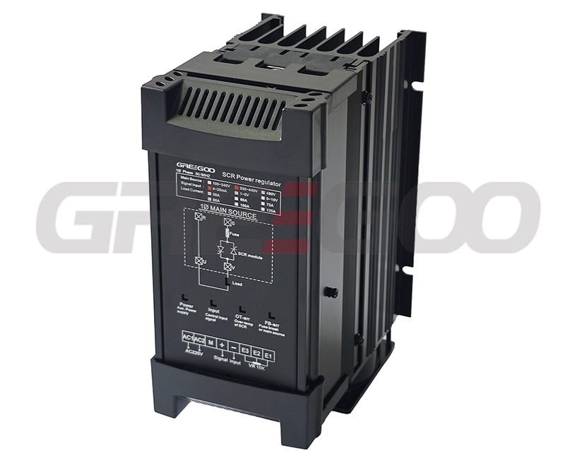HGW3-1-4-050-P front view SCR Voltage Regulator