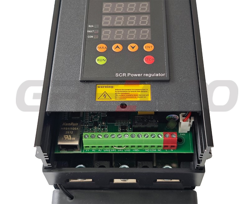 HGW9-4-4-125-P Intelligent Thyristor Regulator face view