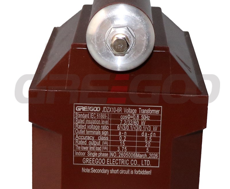 JDZX10-6R-Voltage transformer with fuse lable