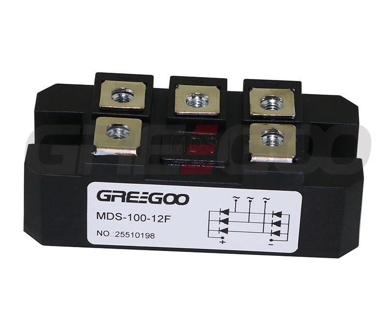 MDS-100-12F-Three Phase Diode Bridge Rectifier