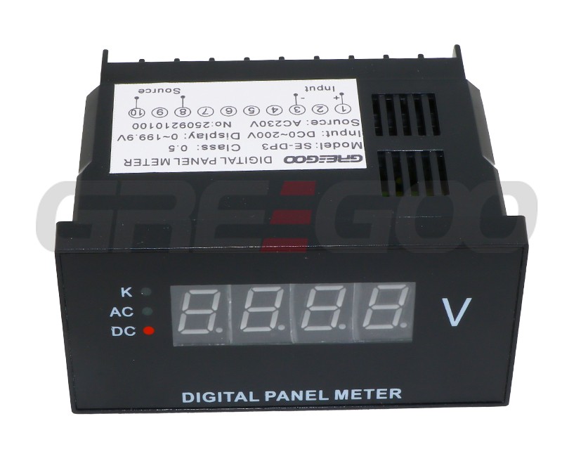 digital panel meter SE-DP3 dc 0.5 class 0-50mV