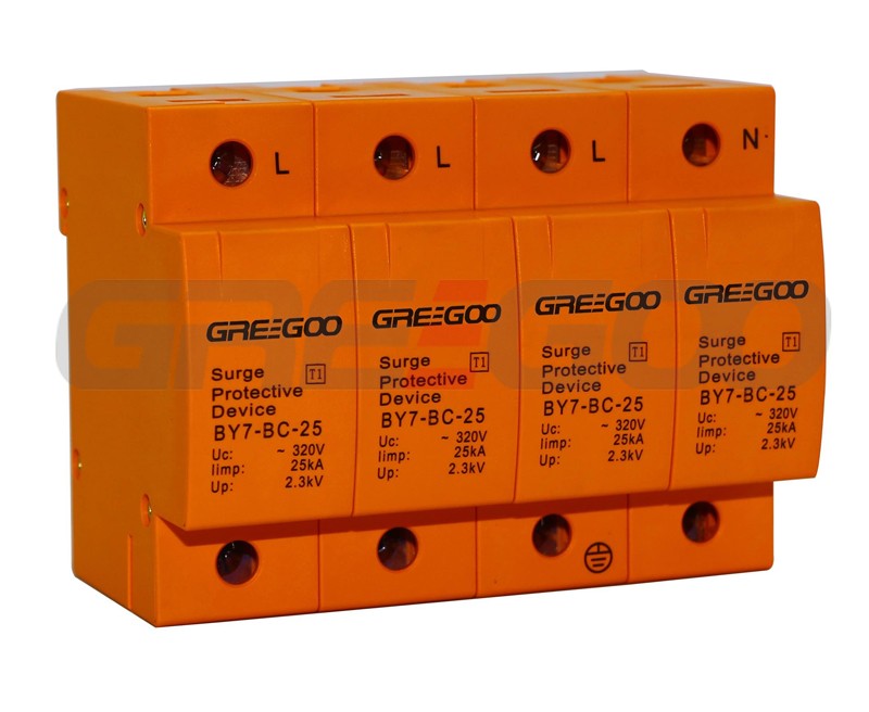 Impulse Current limp up to 25KA SPD T1