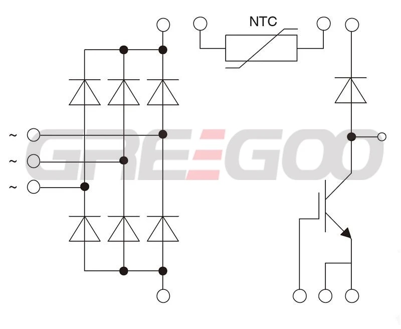 circuit diagram-3 Phase Rectifier Bridge 