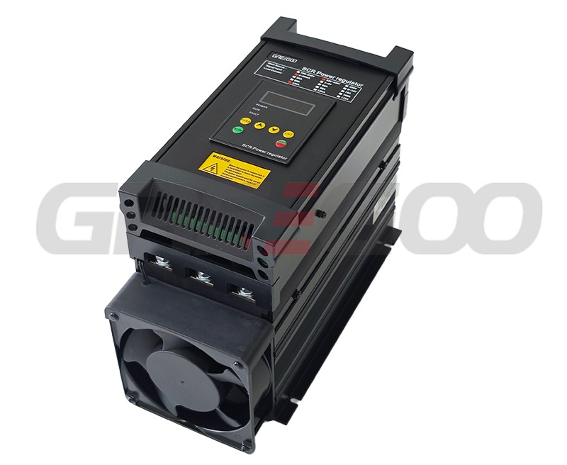 Three phase scr power controller single row digital type, 30A to 200A, MCU control, 220V or 380VAC