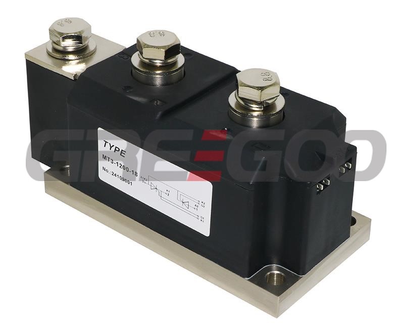 Double thyristor module for phase control