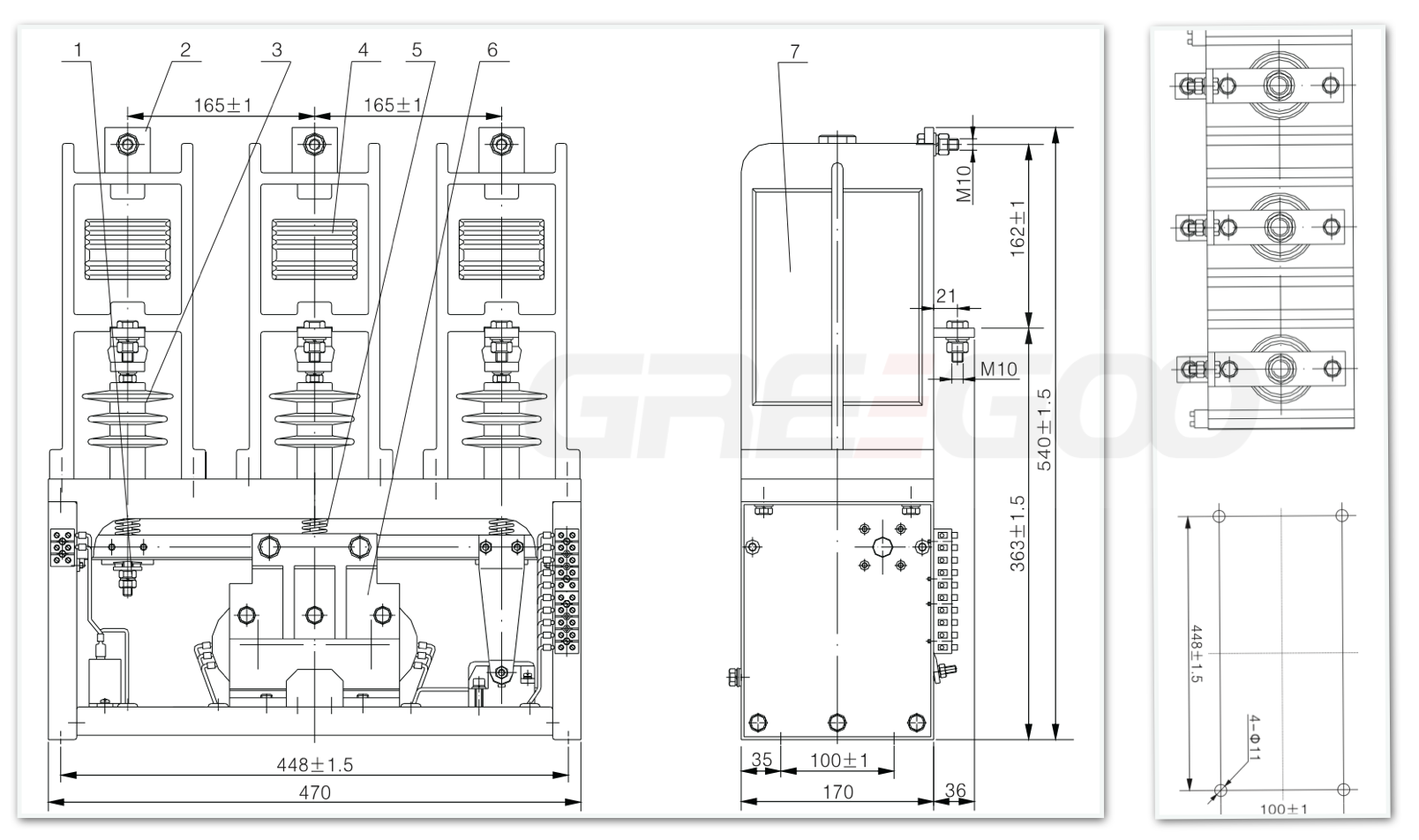 CKG4 Vacuum Contactor