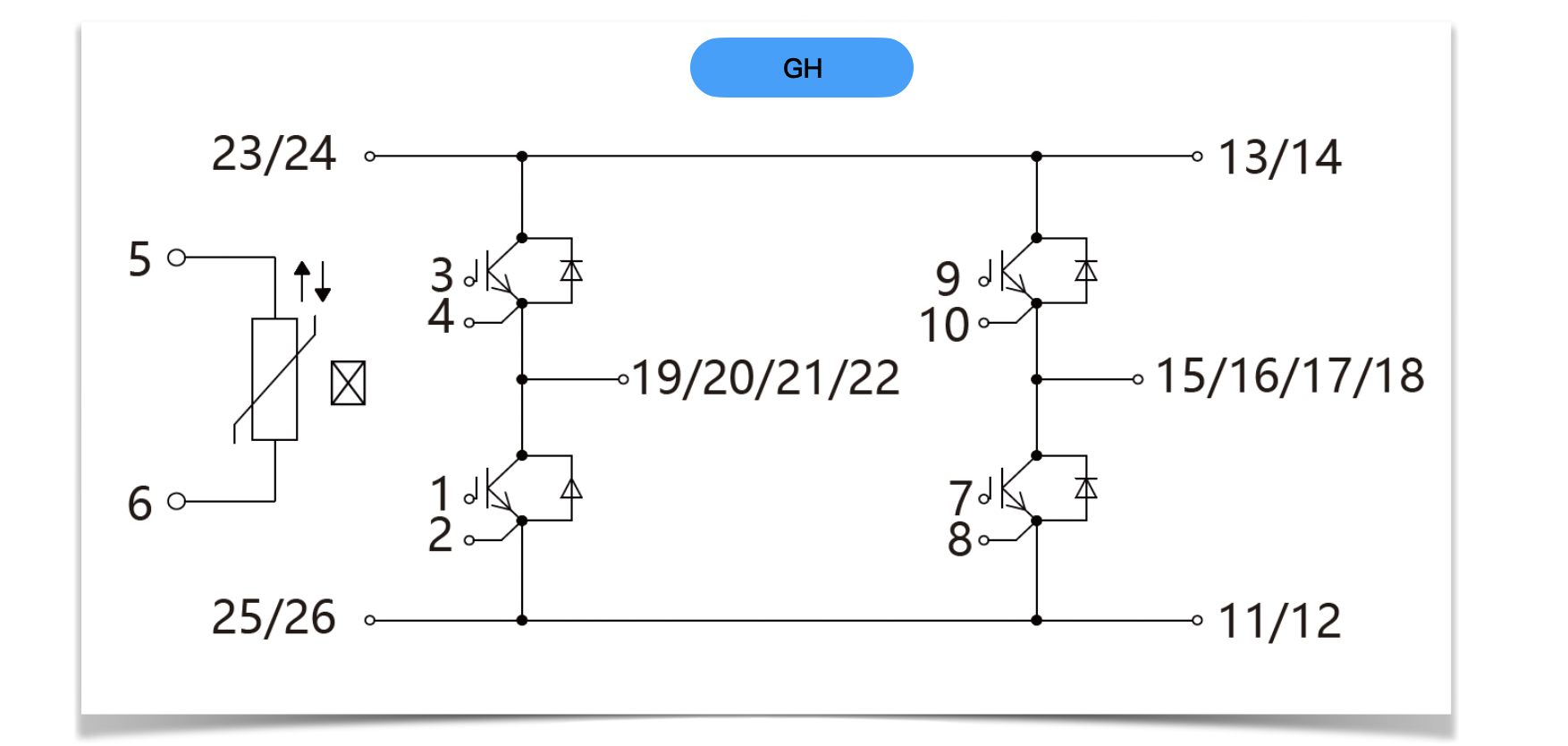 four pack module