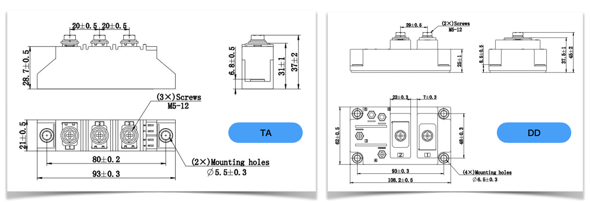 housing of fred module