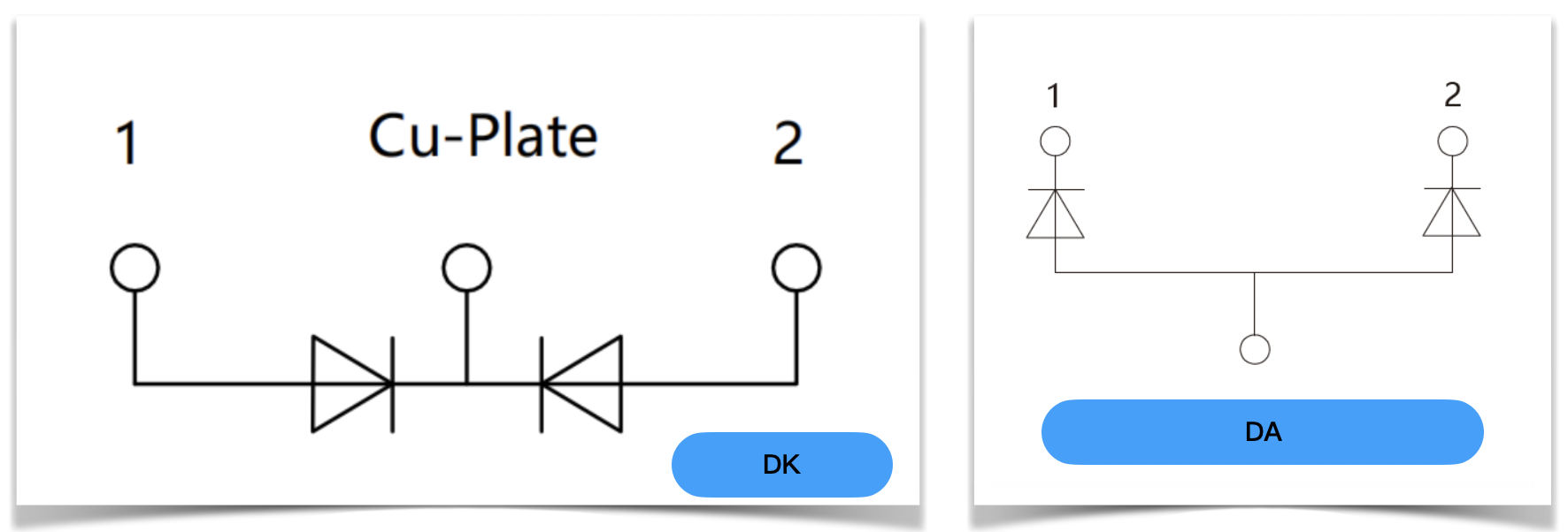 DA DK circuit of fred module