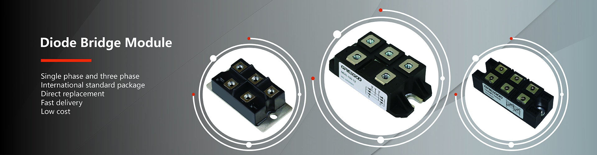 diode bridge module, high power bridge, max up to 1000A 2200V