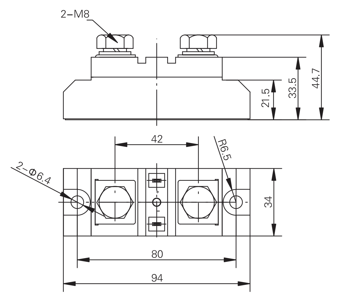 high current single phase solid state relay