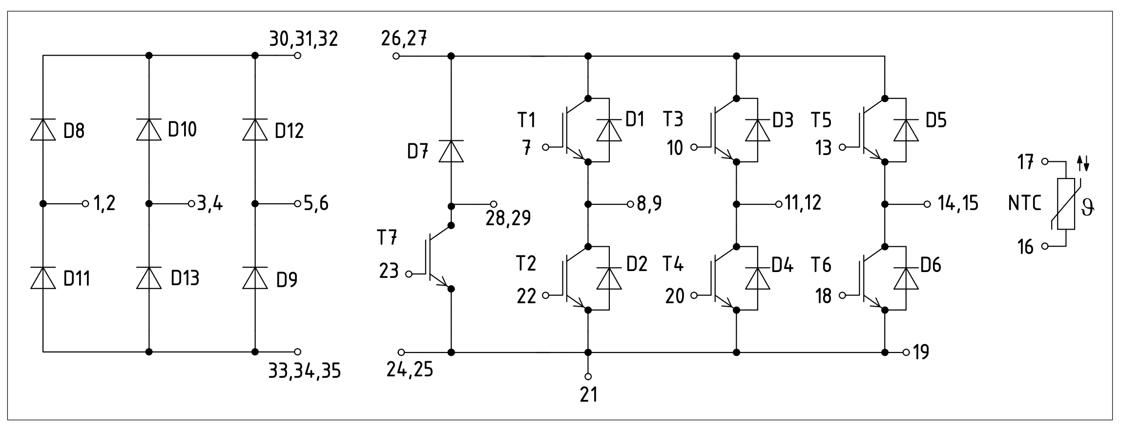 circuit diagram of fp50r12kt4g