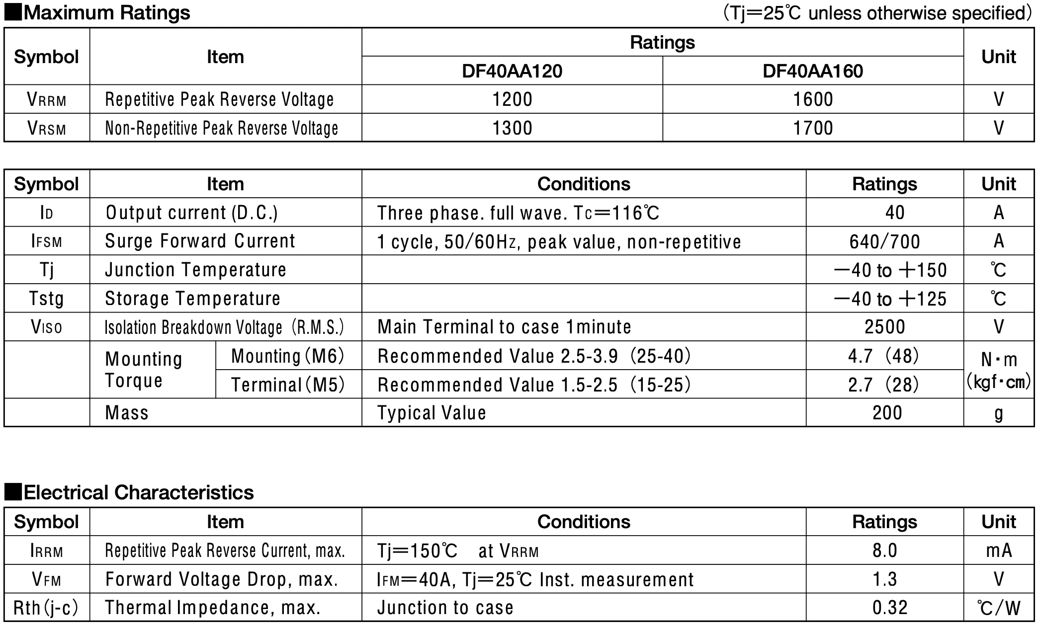 Power Diode Module