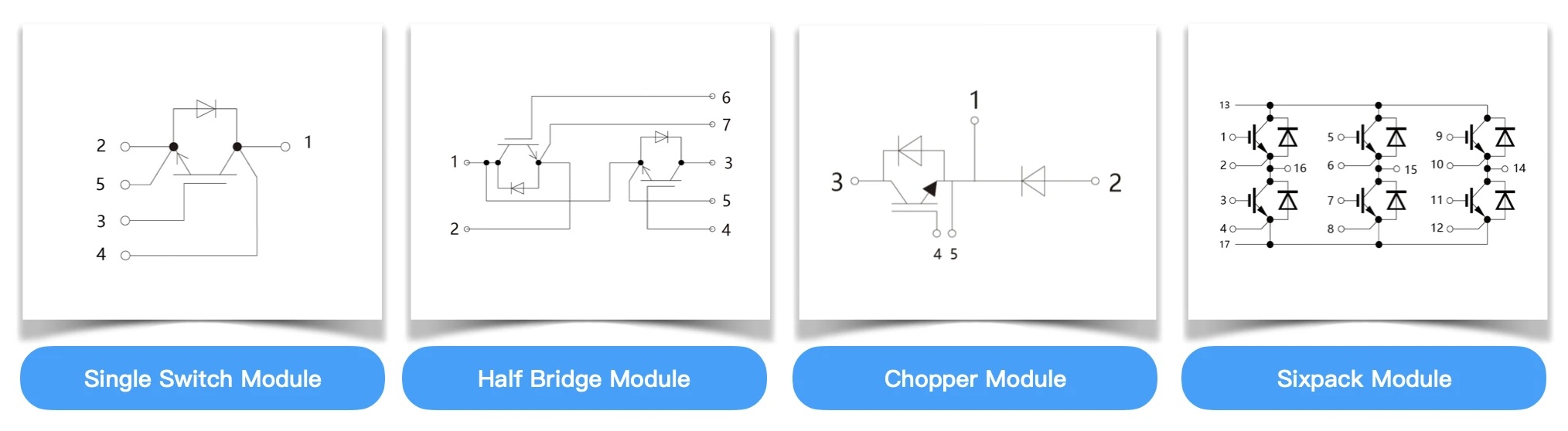 igbt module circuit diagram
