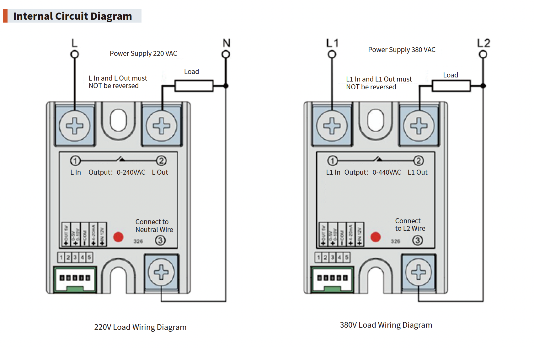 circuit diagram of gsrt solid state relay