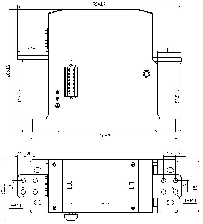 single pole 1250a to 2000a vacuum contactor