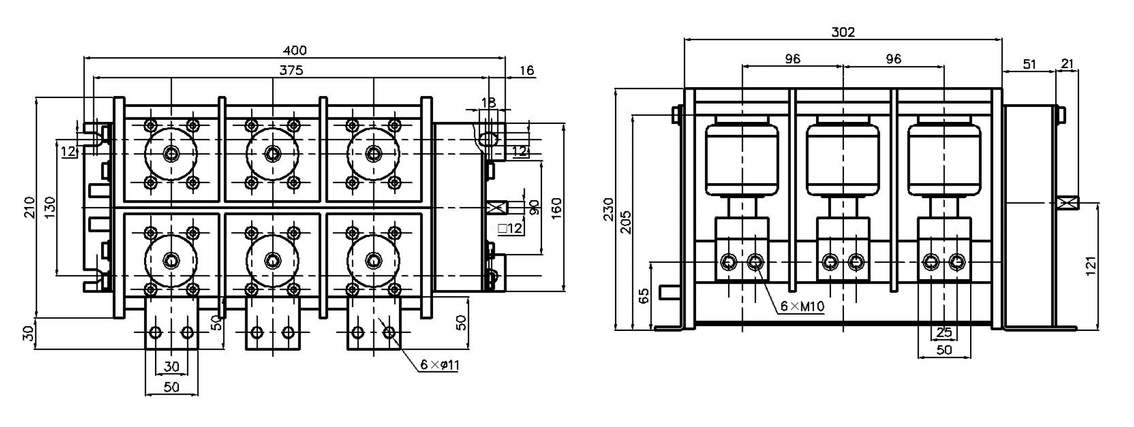 GHZ-800-3.6 Vacuum isolation phase change switch