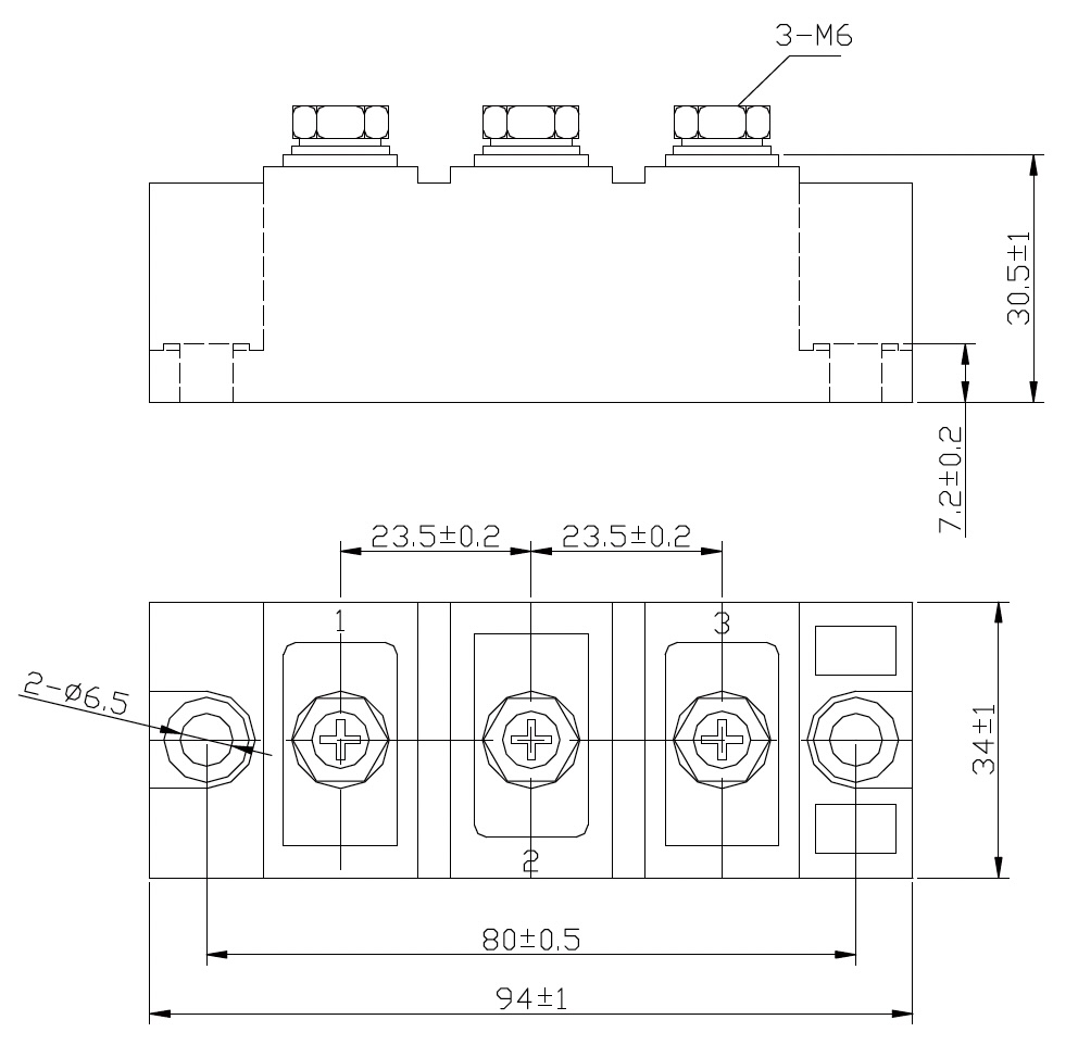 w34 casing semiconductor modules