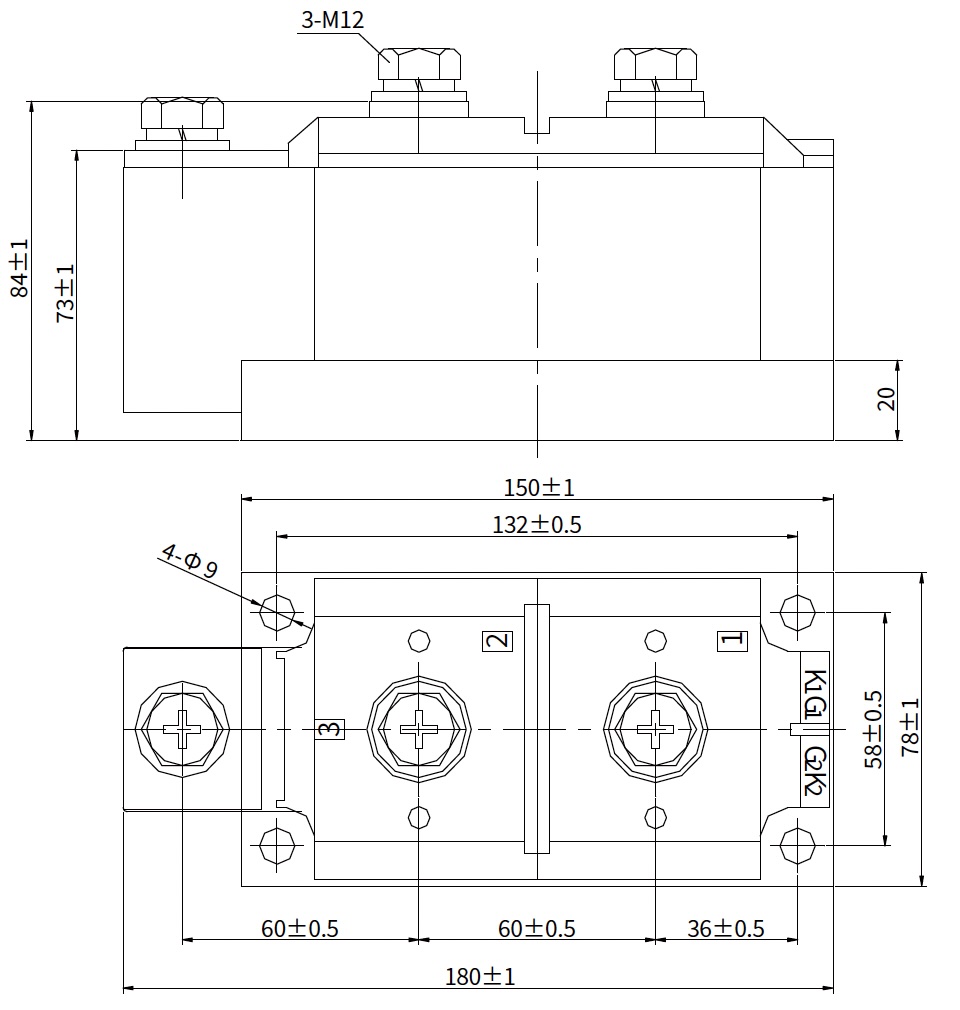 w78 casing semiconductor modules